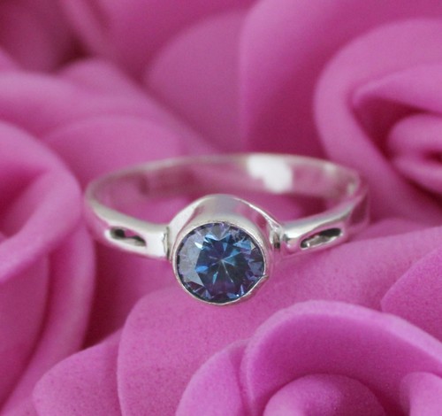 Anello solitario diamante - di,